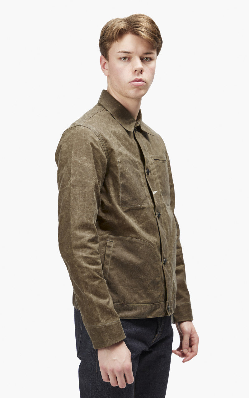 Rogue Territory Supply Jacket Waxed Canvas Ridgeline Brown