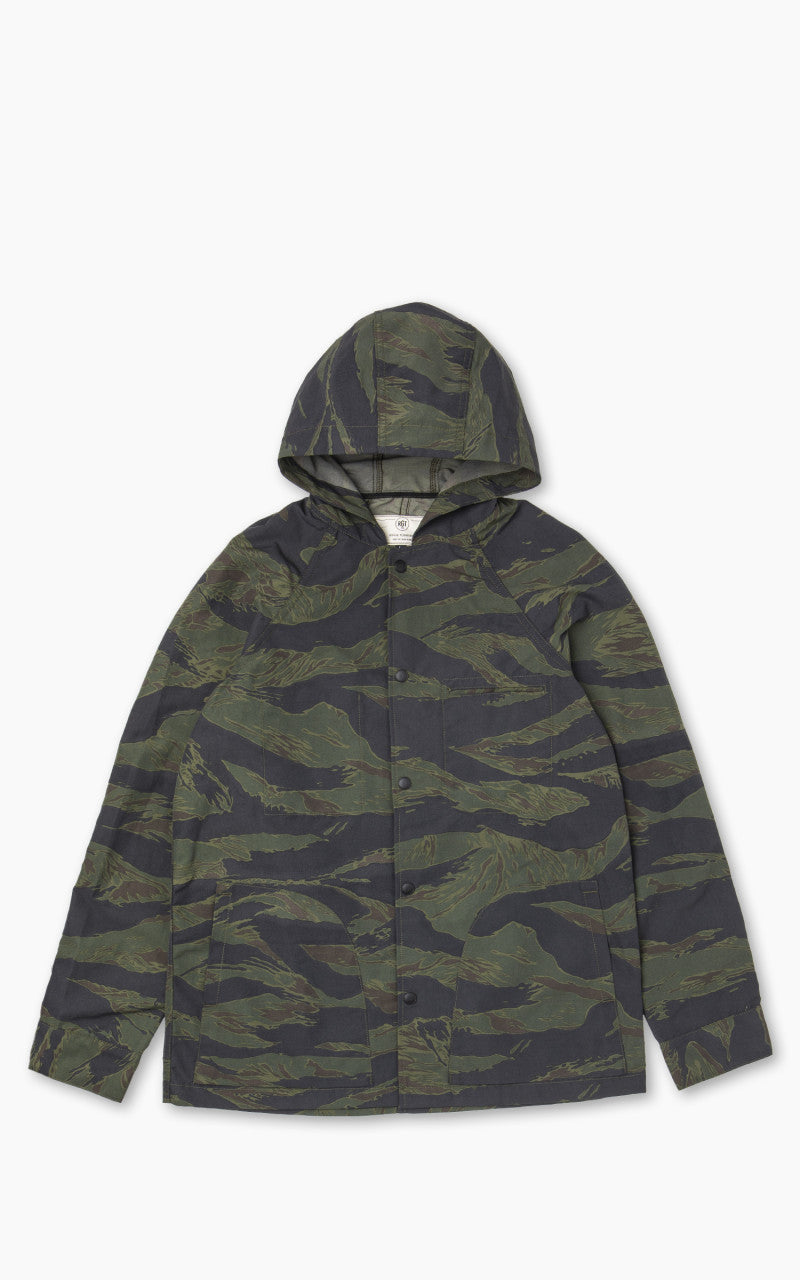 Rogue Territory Hooded Supply Jacket Tiger Camo Green