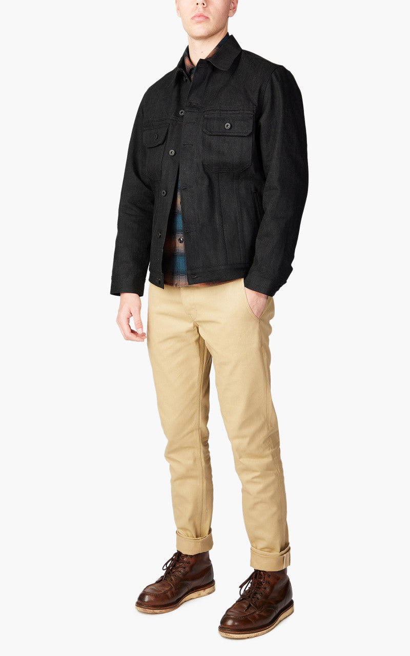 Rogue Territory Cruiser Jacket Lined Stealth 15oz