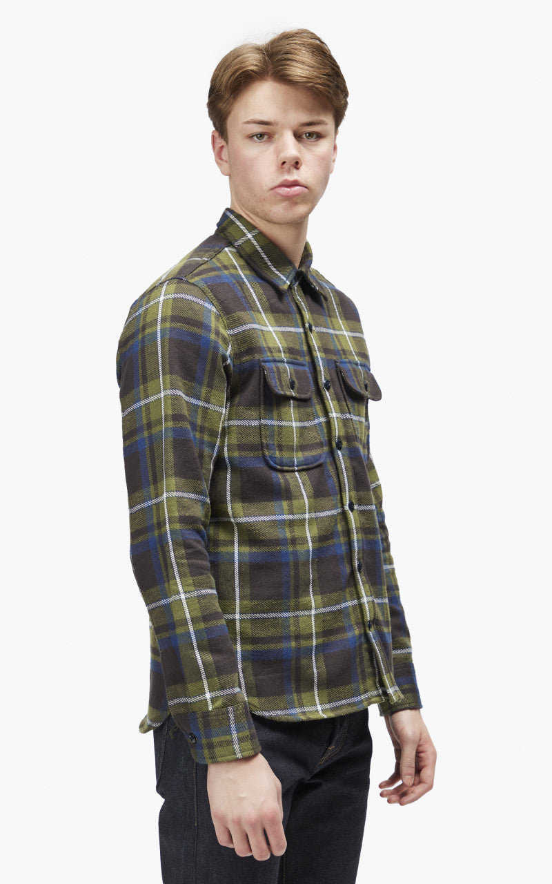 Rogue Territory Field Shirt HB Plaid Olive