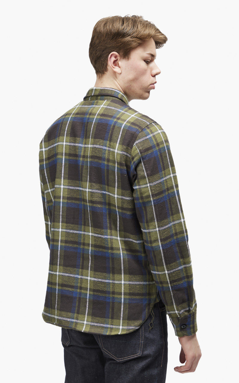 Rogue Territory Field Shirt HB Plaid Olive