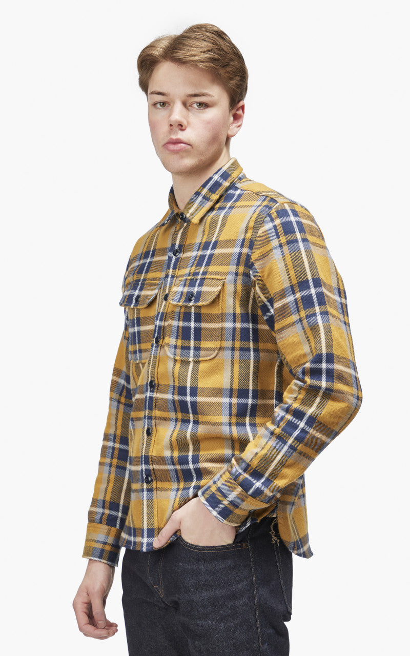Rogue Territory Field Shirt HB Plaid Gold