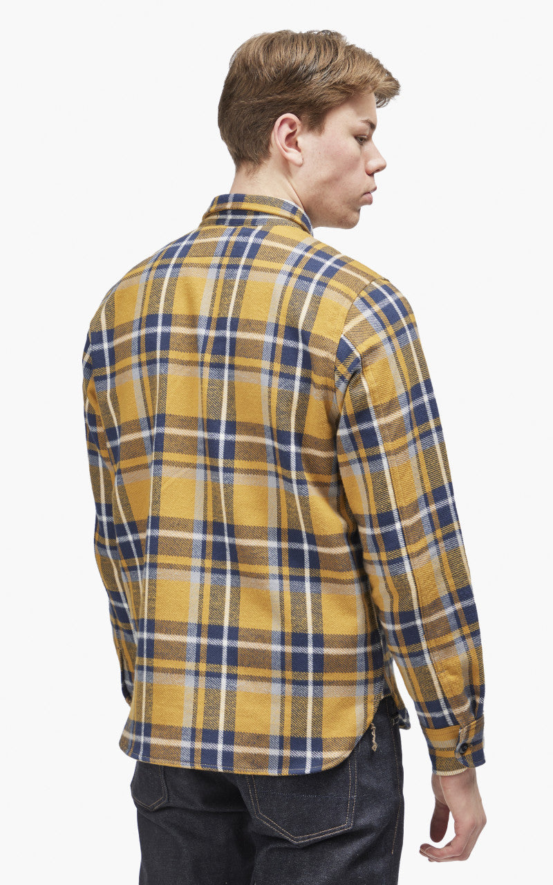Rogue Territory Field Shirt HB Plaid Gold
