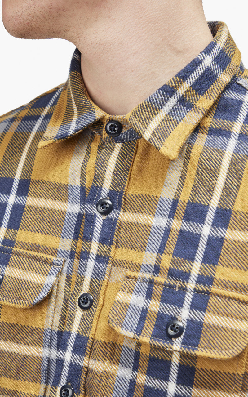 Rogue Territory Field Shirt HB Plaid Gold