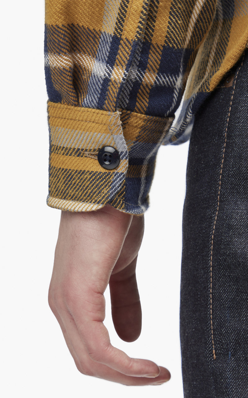 Rogue Territory Field Shirt HB Plaid Gold