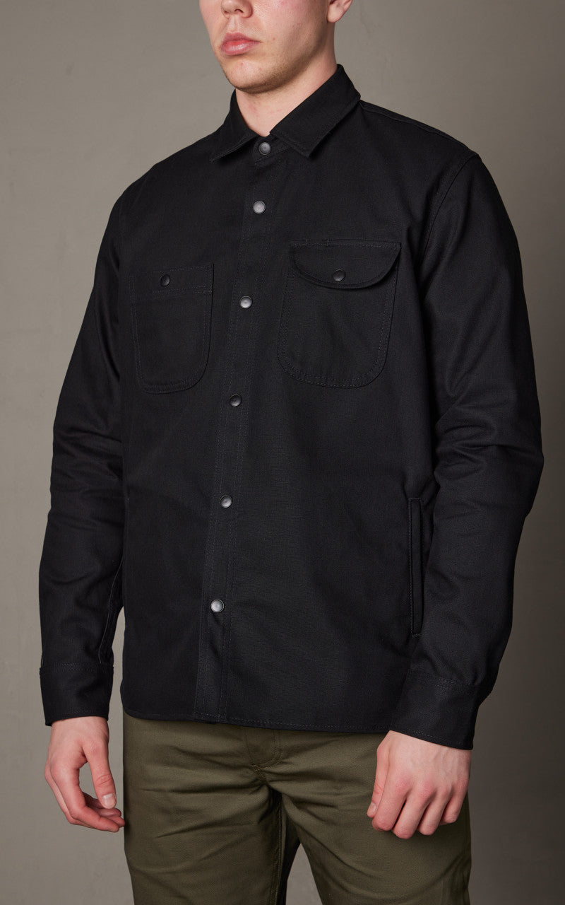 Rogue Territory Service Shirt Selvedge Canvas Black 10oz