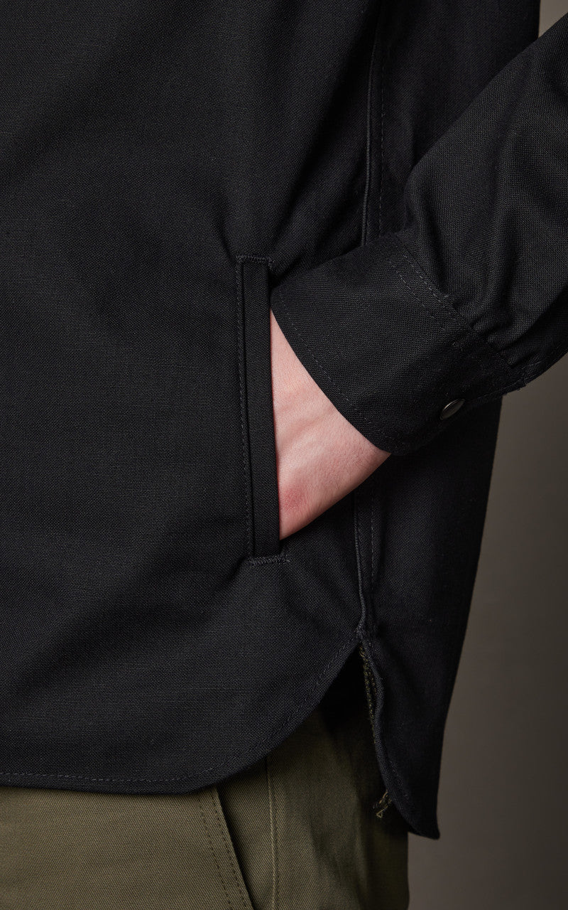 Rogue Territory Service Shirt Selvedge Canvas Black 10oz