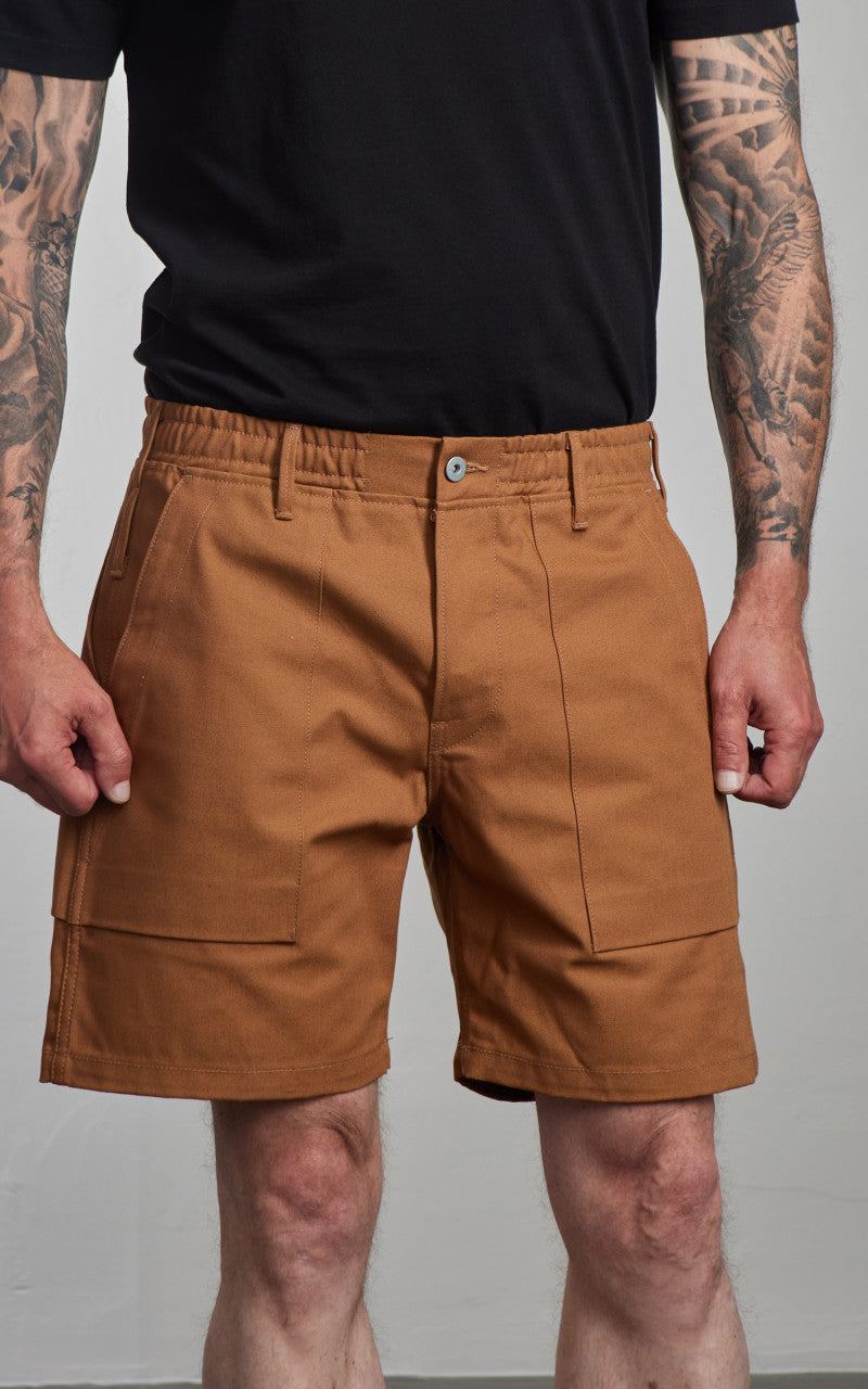 Rogue Territory Fatigue Shorts Canvas Camel
