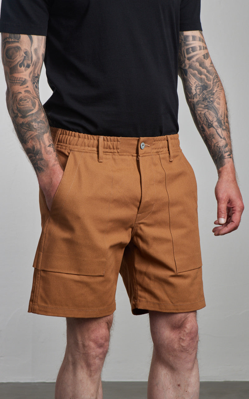 Rogue Territory Fatigue Shorts Canvas Camel