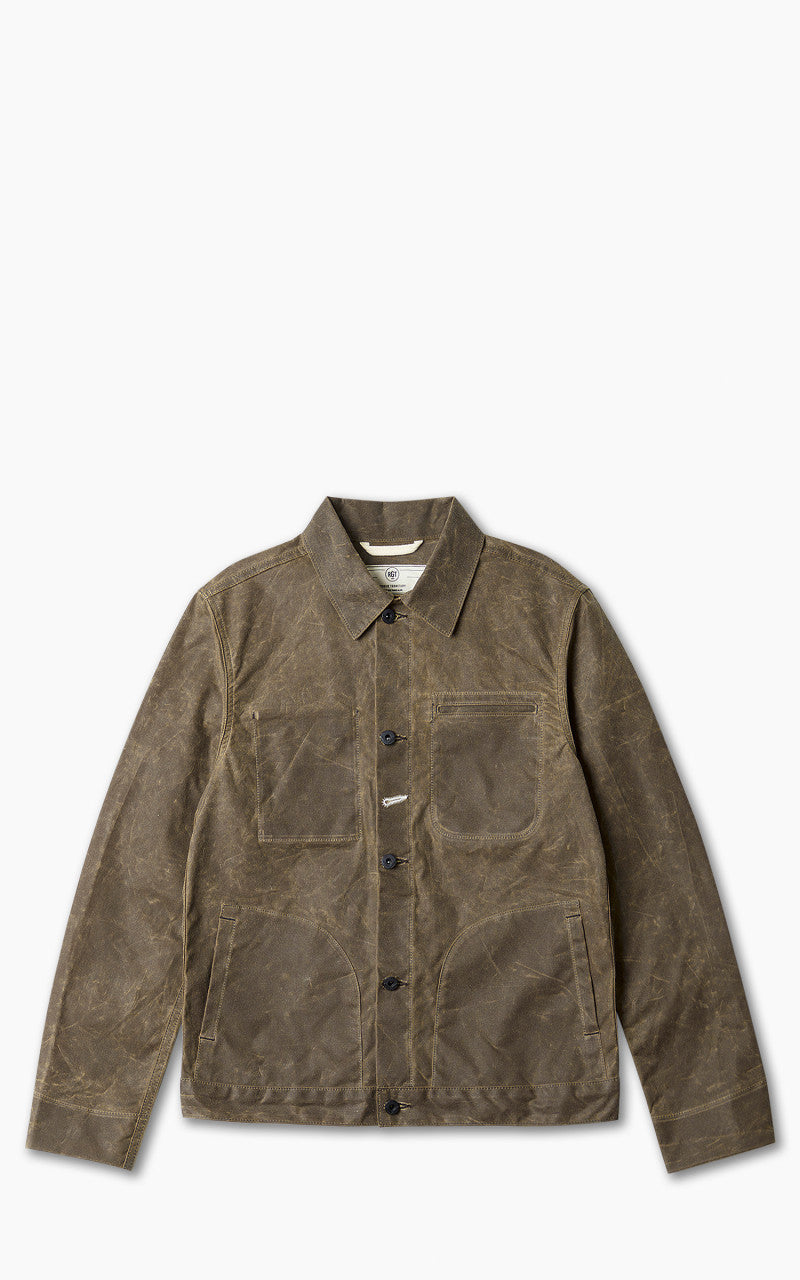 Rogue Territory Supply Jacket Waxed Canvas Ridgeline Brown