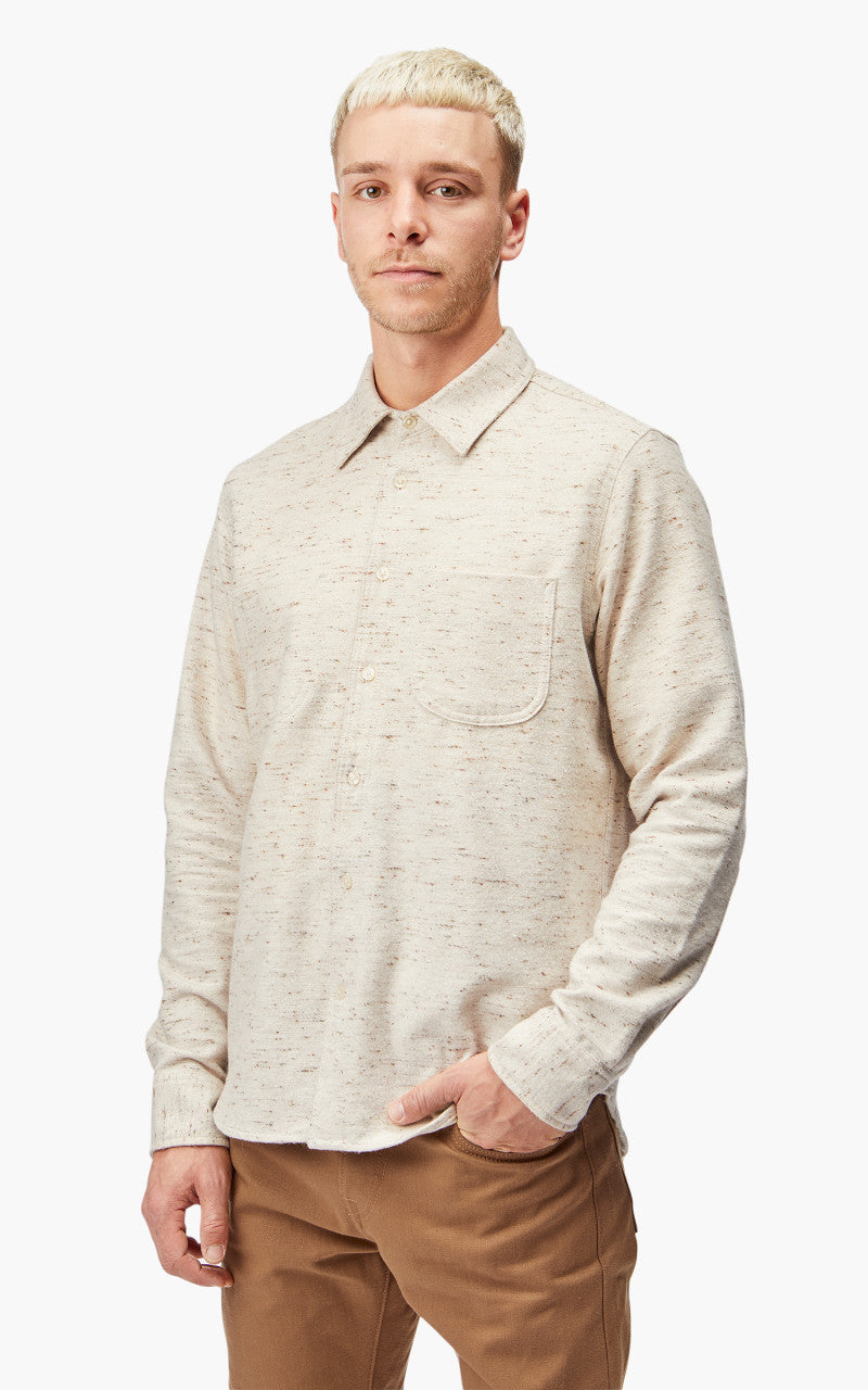 Rogue Territory Jumper Shirt Flannel Natural Oatmeal