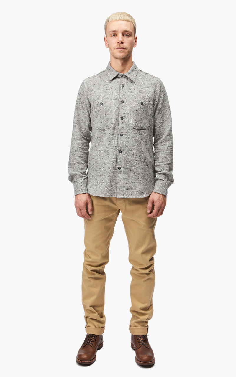 Rogue Territory BM Shirt Lannel Grey Oatmeal