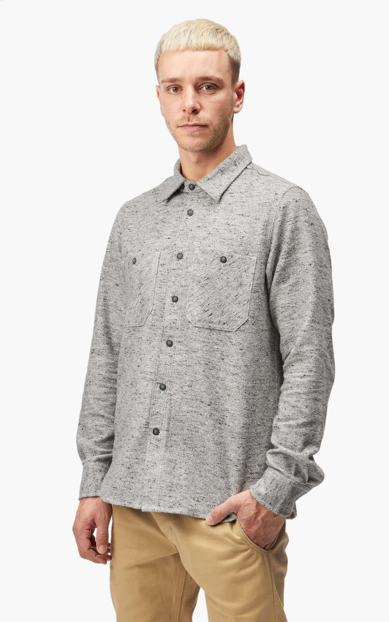 Rogue Territory BM Shirt Lannel Grey Oatmeal