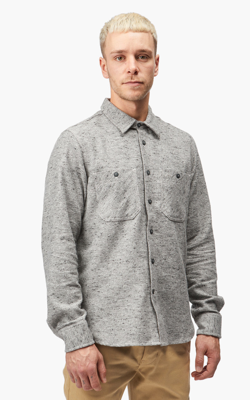 Rogue Territory BM Shirt Lannel Grey Oatmeal