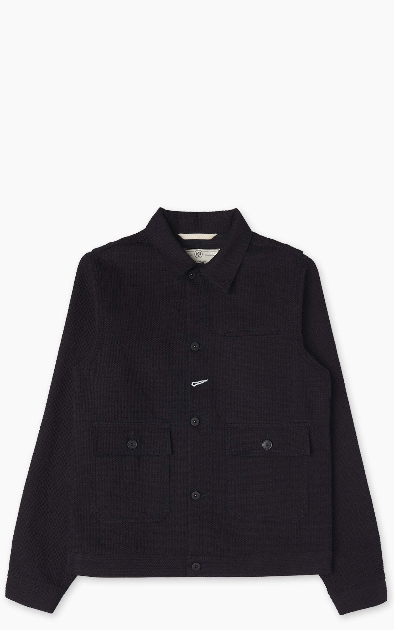 Rogue Territory Ranger Jacket Sashiko Waffle Indigo
