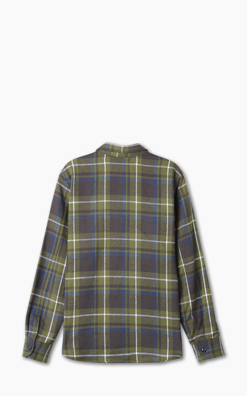 Rogue Territory Field Shirt HB Plaid Olive