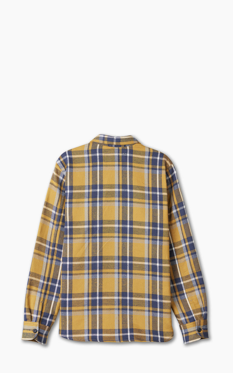 Rogue Territory Field Shirt HB Plaid Gold