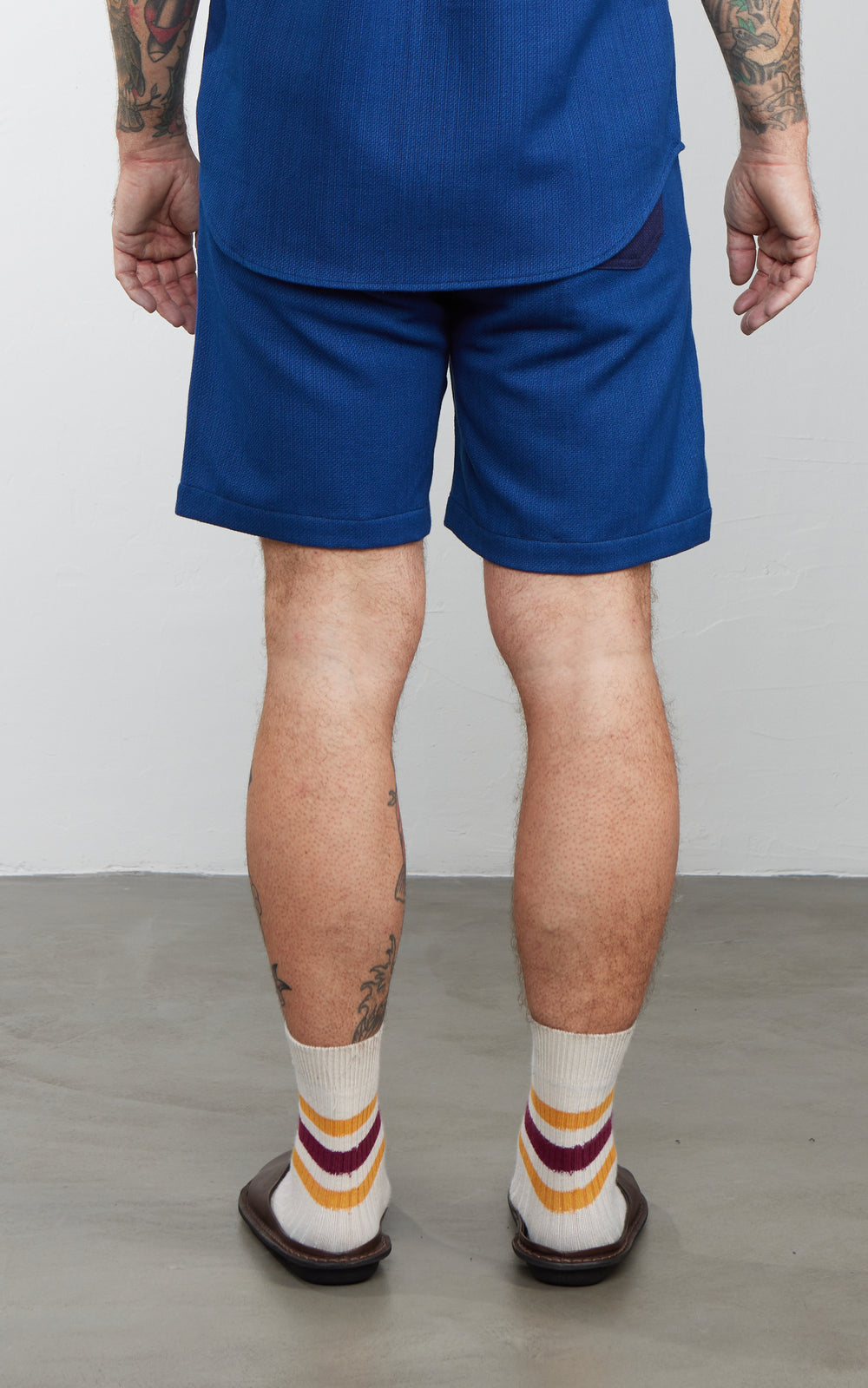 Rogue Territory Infantry Shorts Indigo Contrast