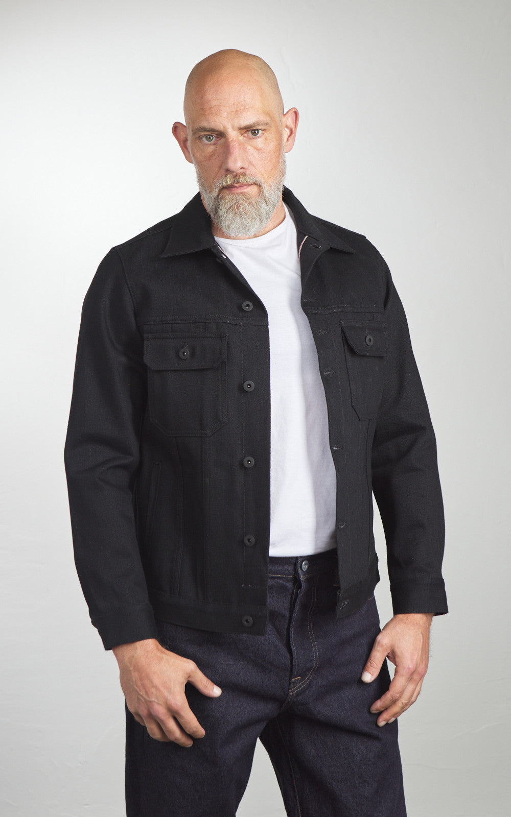 Rogue Territory Cruiser Jacket Selvedge Cryptic Stealth 17oz