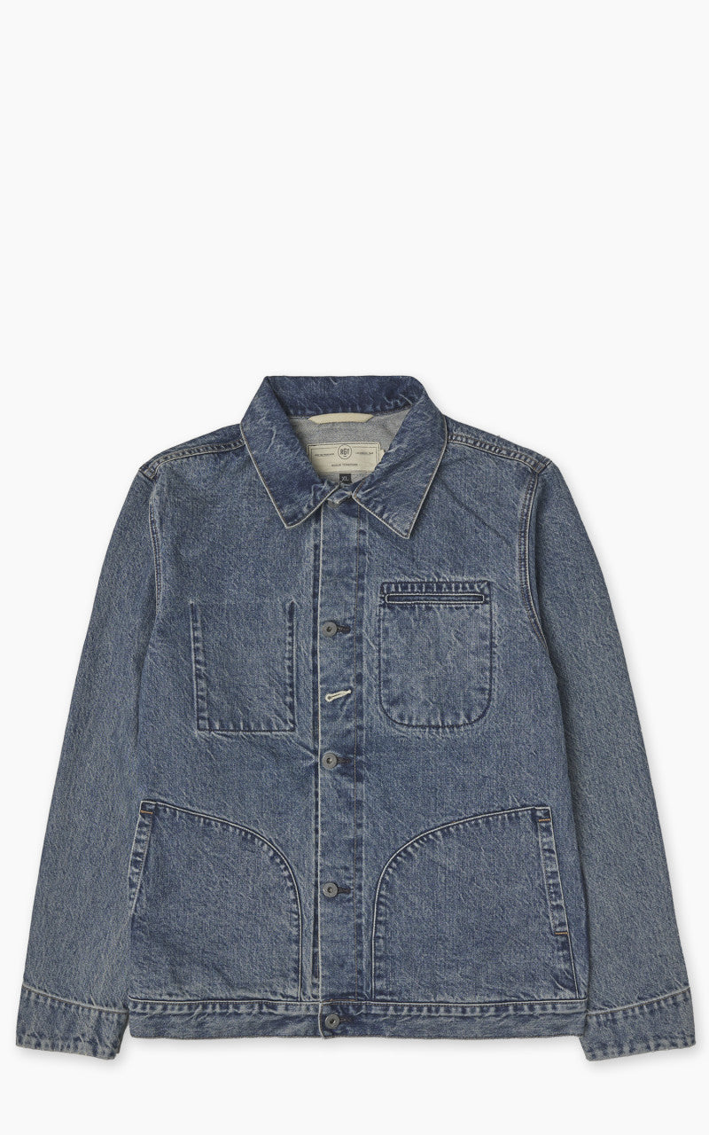 Rogue Territory Supply Jacket River Wash Indigo