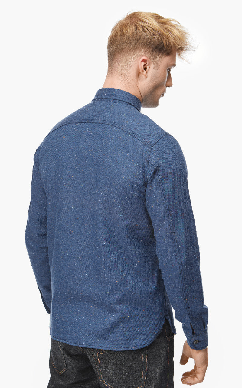 Rogue Territory Work Shirt Navy Rainbow Nep