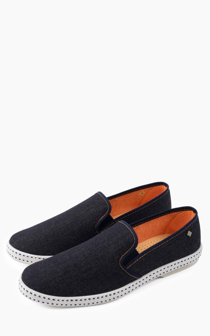 Rivieras Classic Jean Moccasin Dark Blue
