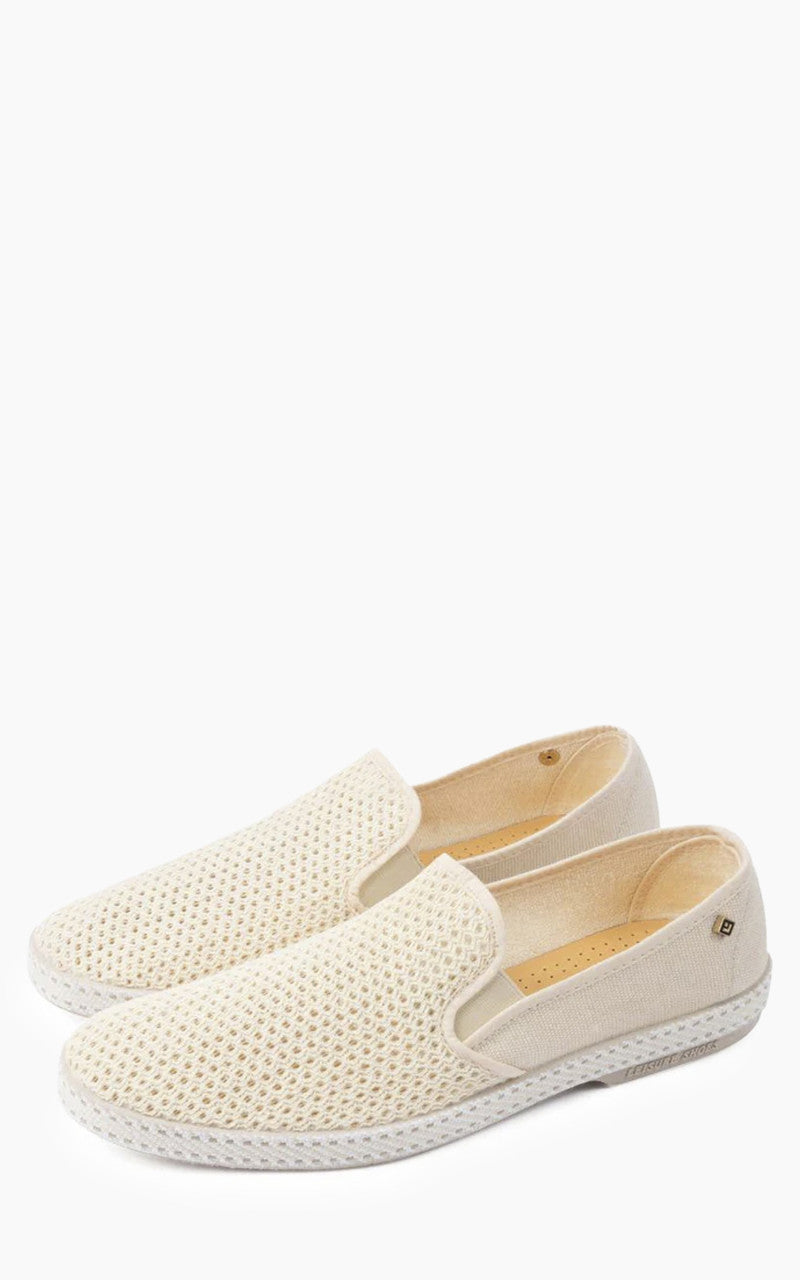 Rivieras Classic Toile & Filet Moccasin Beige