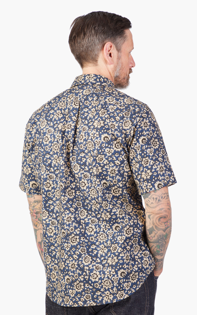 Rogue Territory Maker Shirt Navy Floral
