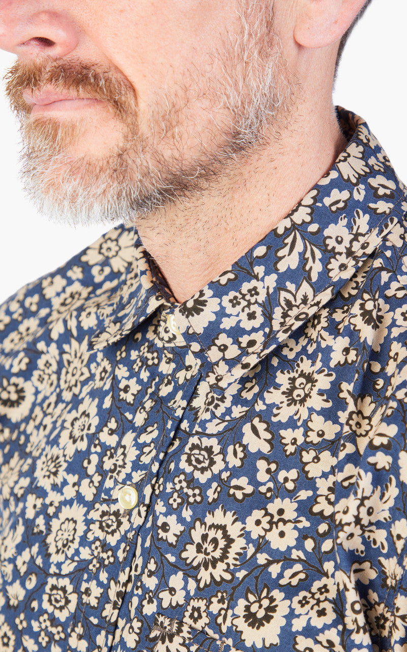 Rogue Territory Maker Shirt Navy Floral