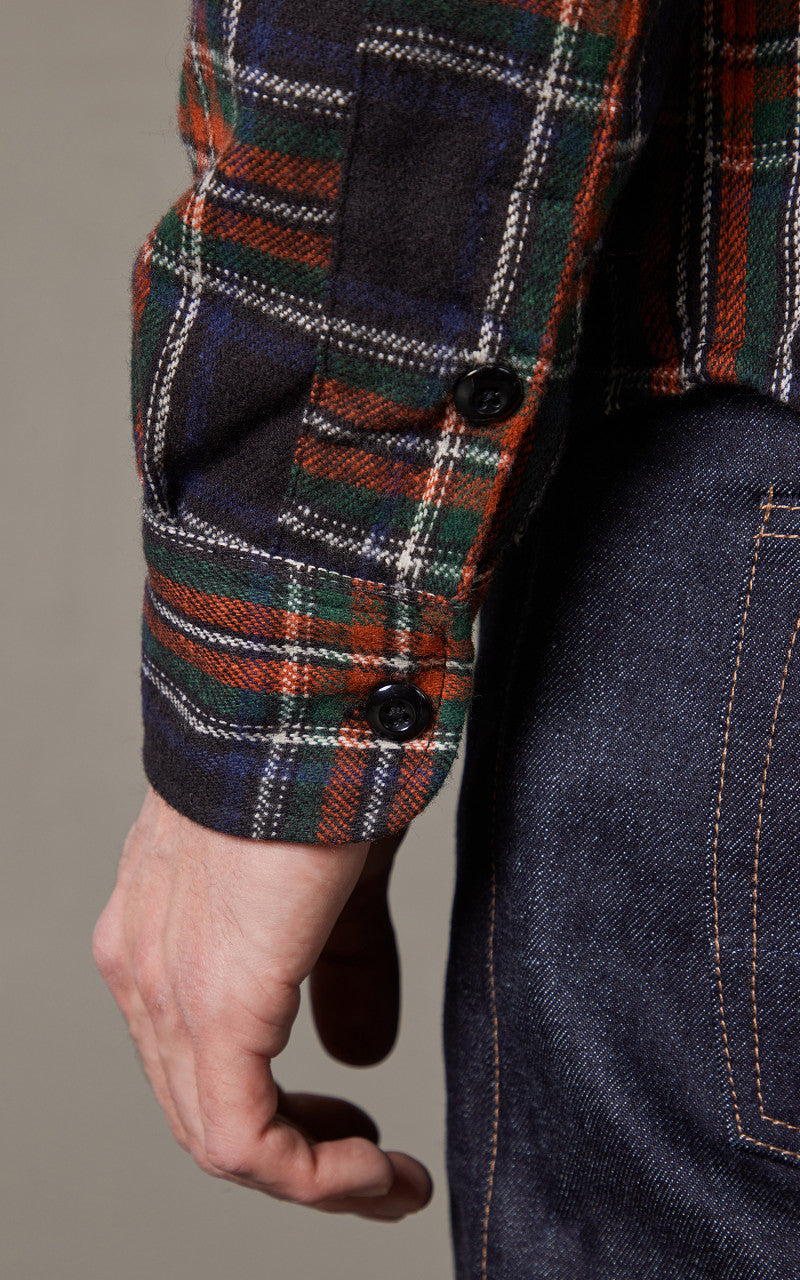 Rogue Territory Jumper Shirt Black Plaid