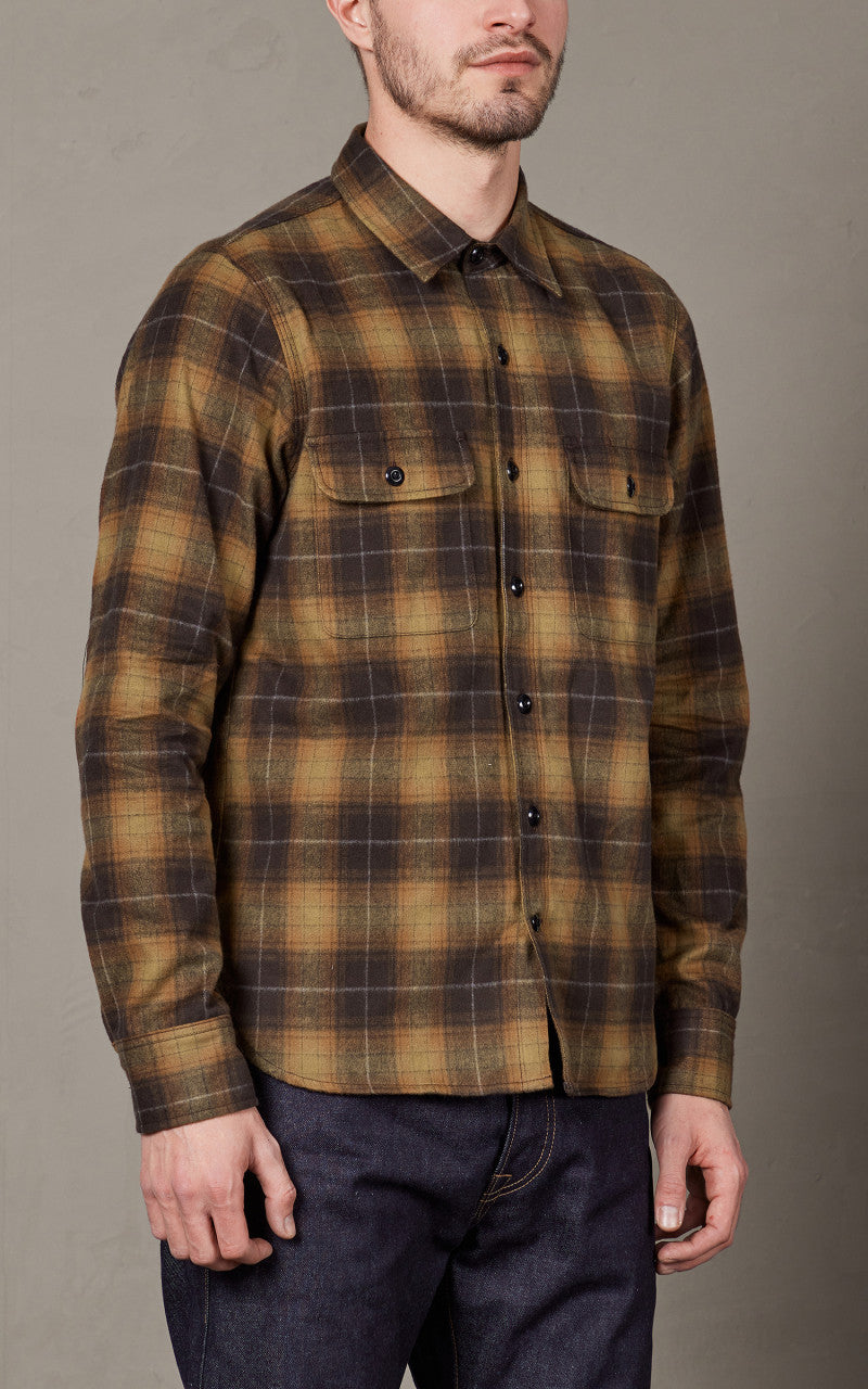 Rogue Territory Field Shirt Sienna Brushed Plaid
