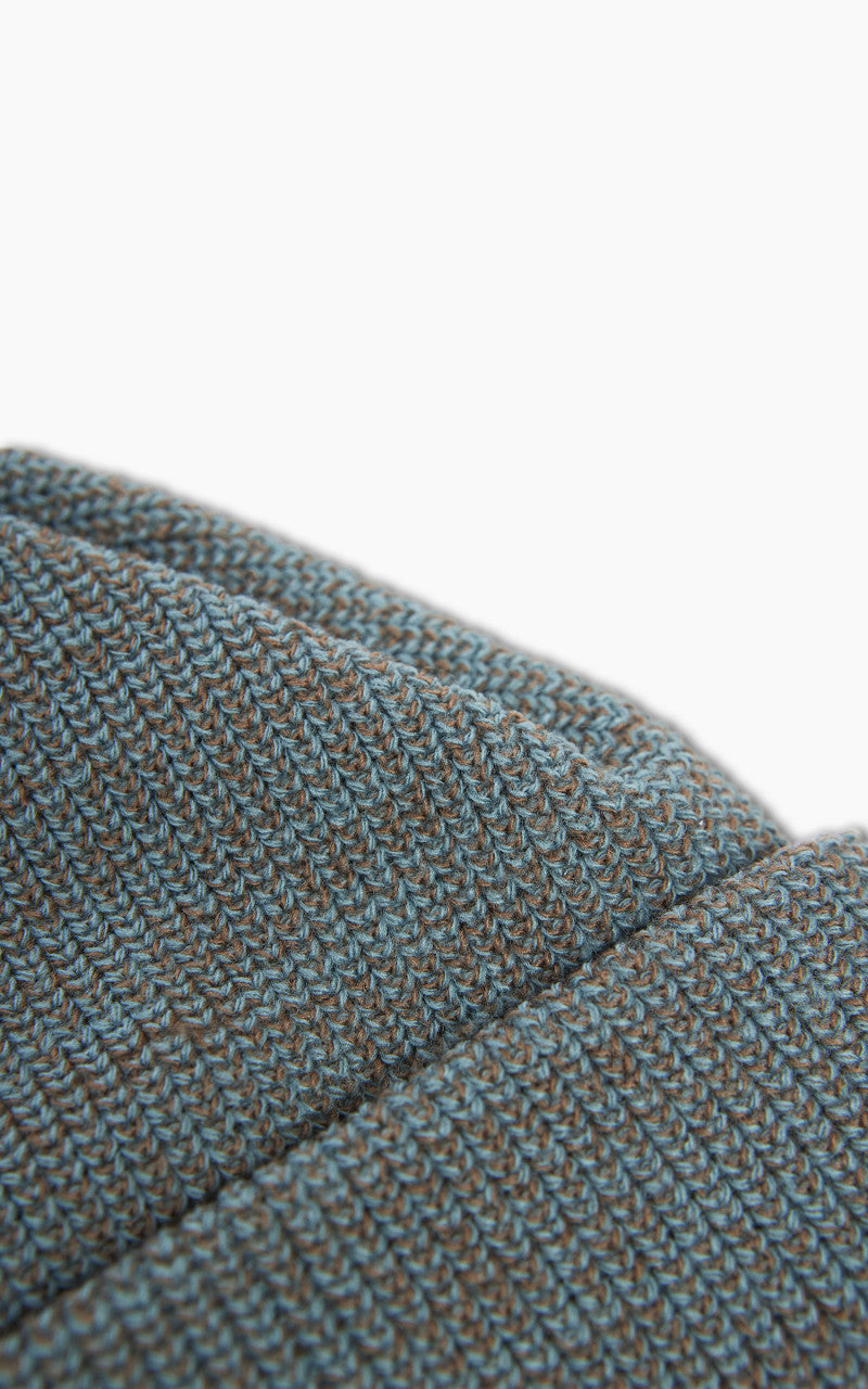 RoToTo R5016 Bulky Watch Cap Light Blue/Mocha