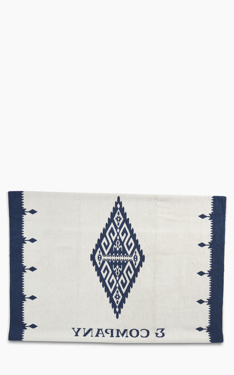 RRL Beach Towel Indigo Multi
