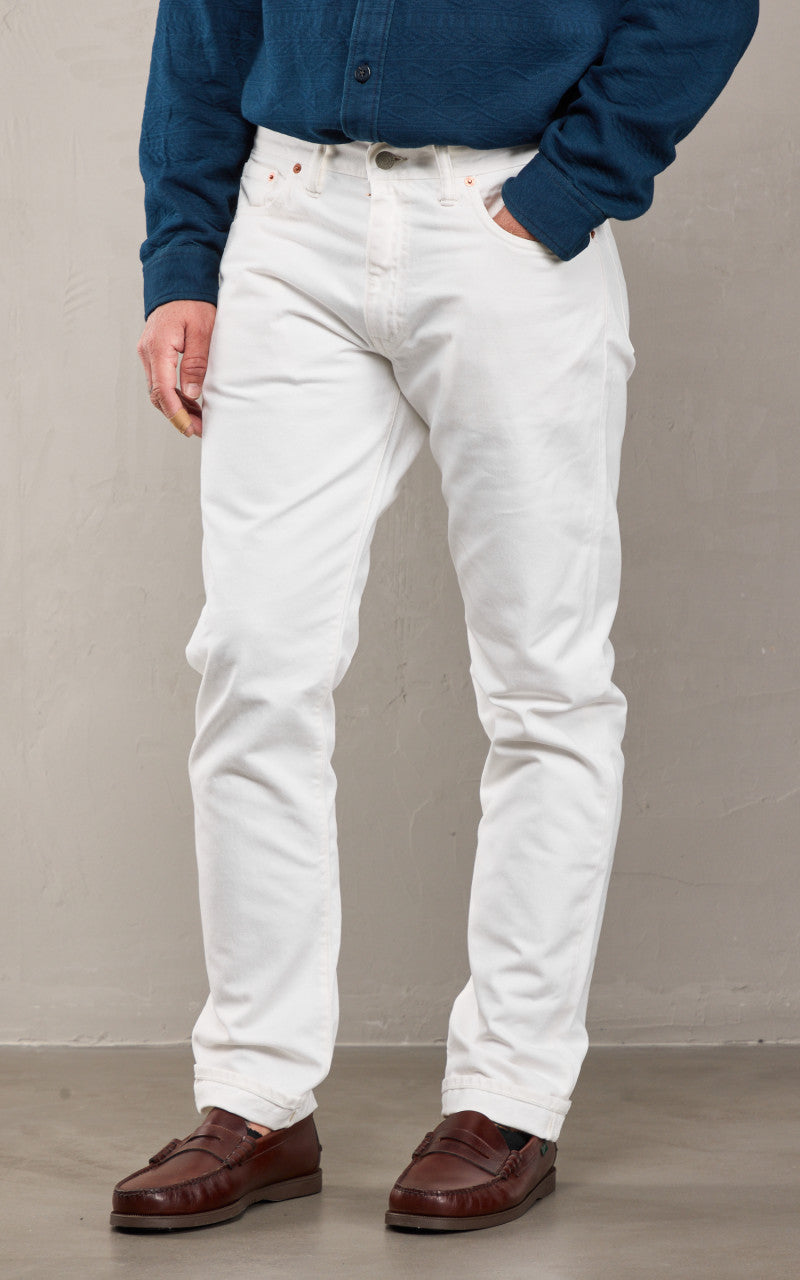 RRL Slim Fit Jean Whitestone