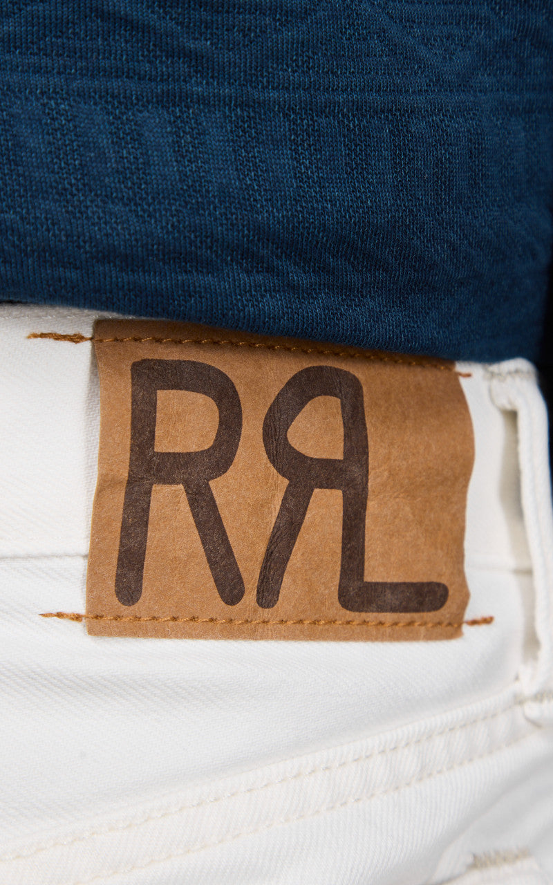 RRL Slim Fit Jean Whitestone