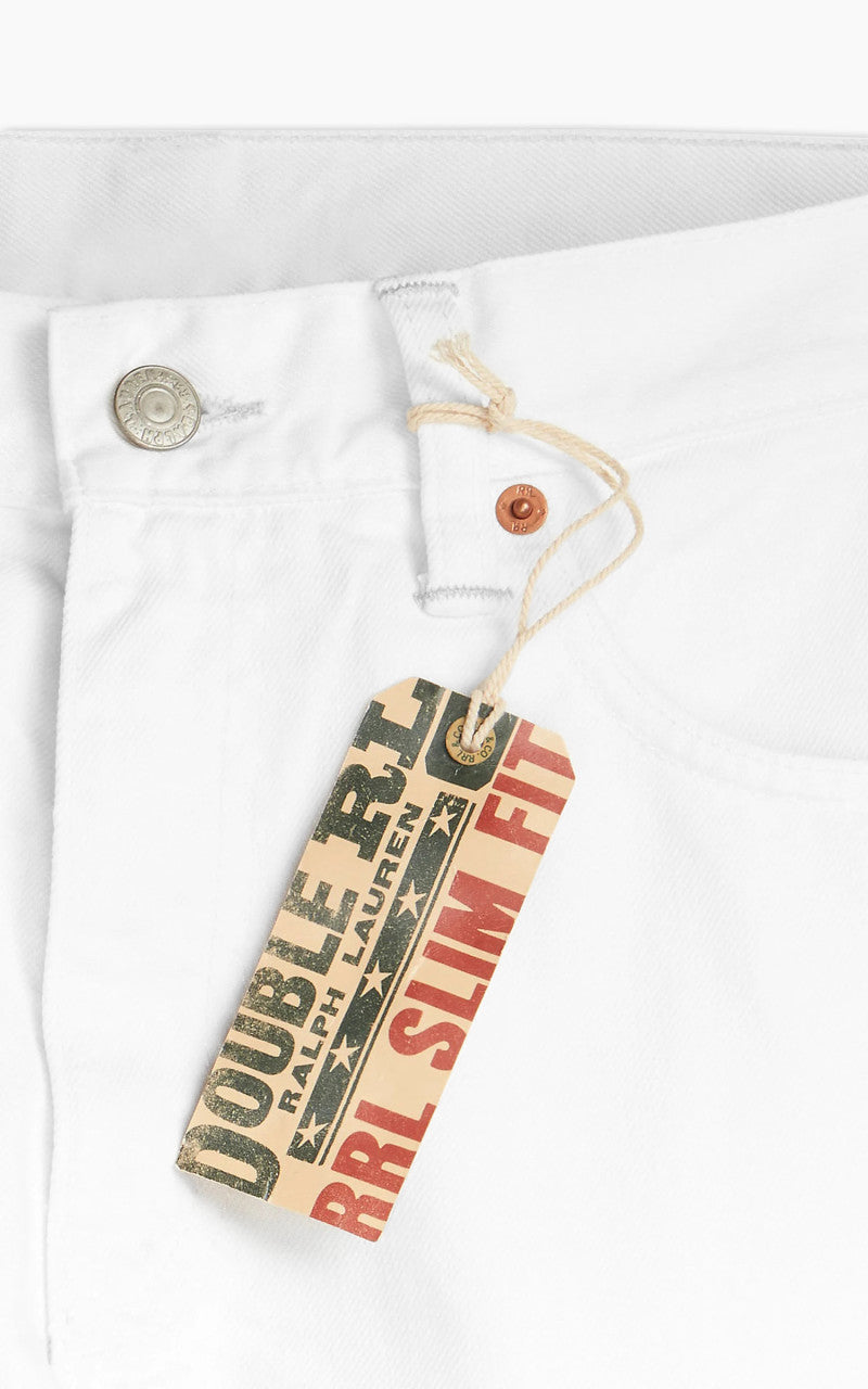 RRL Slim Fit Jean Whitestone