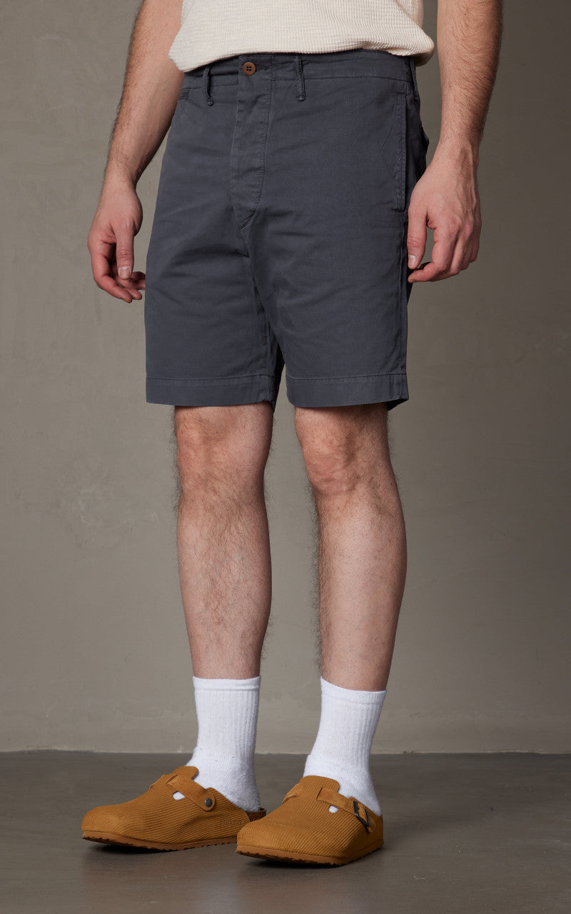 RRL Garment-Dyed Chino Short Navy