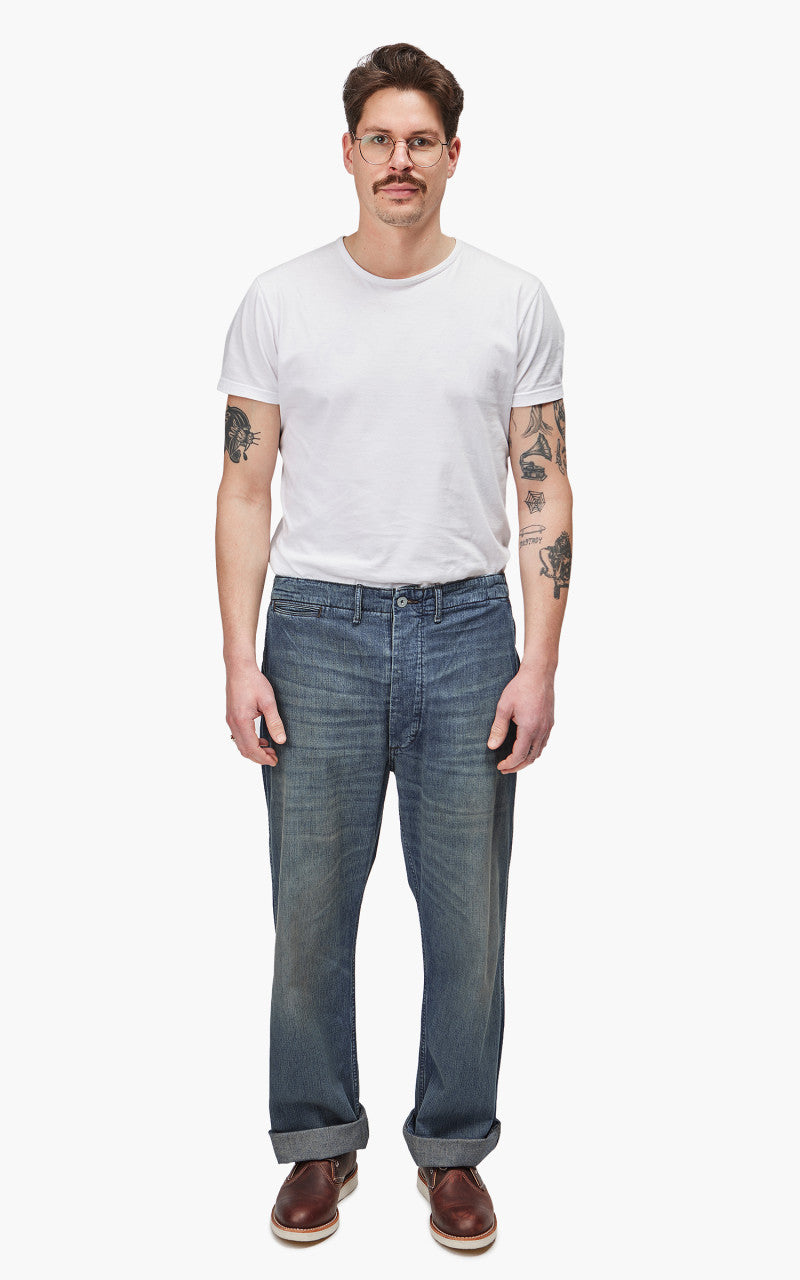 RRL Regulation Flat Front Haysville Wash