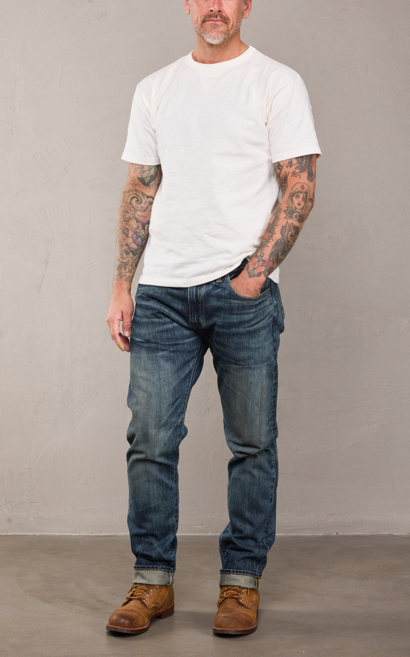RRL Slim Fit Jean Belgrade Wash