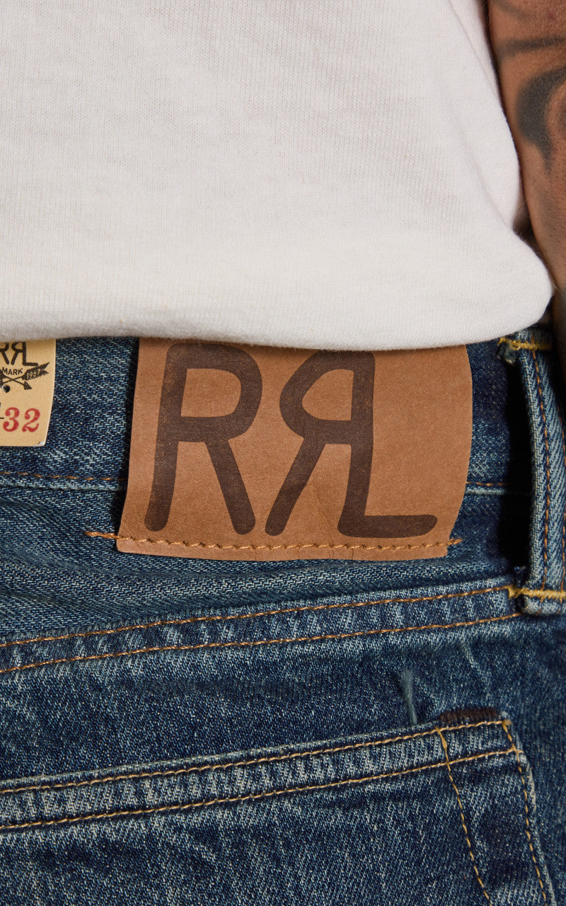 RRL Slim Fit Jean Belgrade Wash