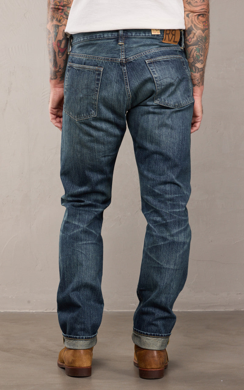 RRL Slim Fit Jean Belgrade Wash