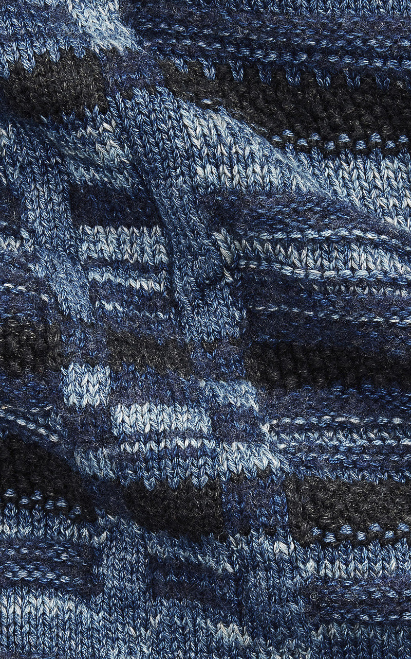 RRL Full Zip Cardigan Indigo