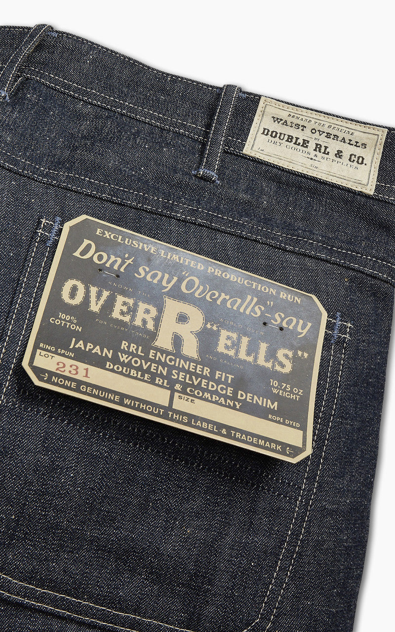 RRL Double Knee Carpenter Pant Limited Indigo