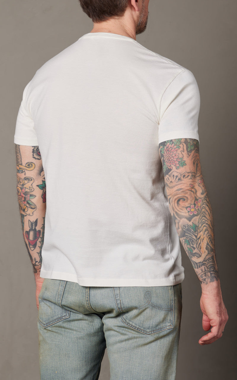 RRL Ranch Logo T-Shirt Paper White