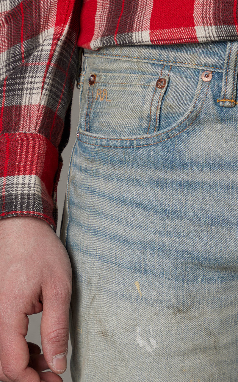 RRL Straight Fit Selvedge Jean Camden Wash