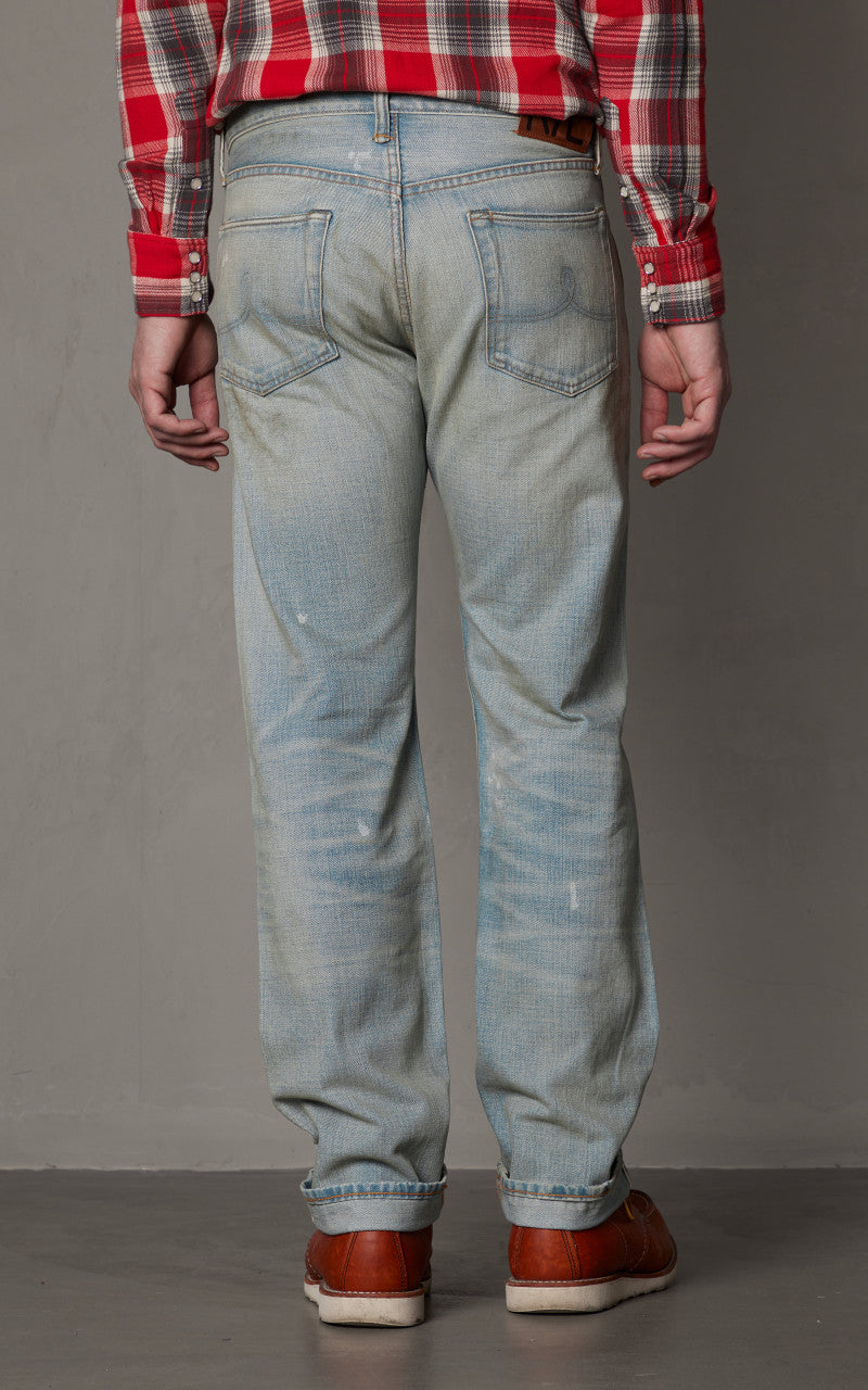 RRL Straight Fit Selvedge Jean Camden Wash