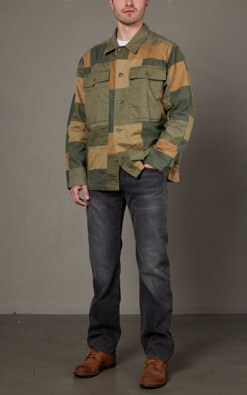 RRL Straight Fit Jean Dusty Black Wash