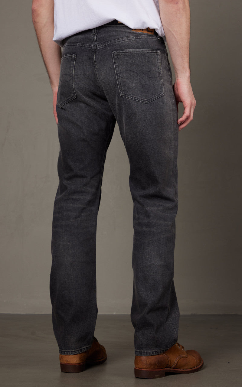 RRL Straight Fit Jean Dusty Black Wash