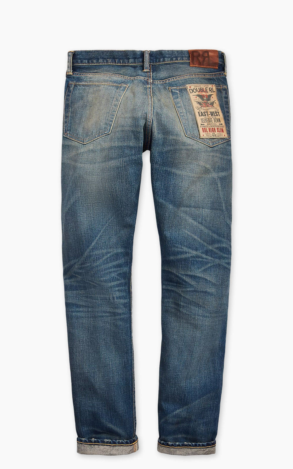RRL High Slim Yosemite Selvedge Jean