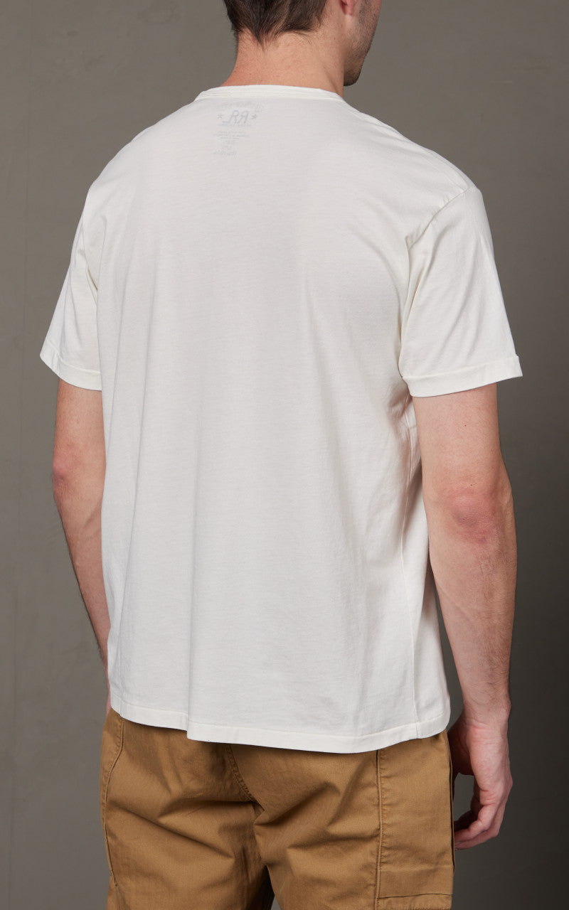 RRL Logo Jersey T-Shirt White